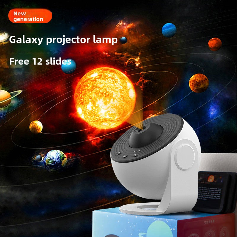 RJ GalaxyGlow Star Projector Lamp with HD Film