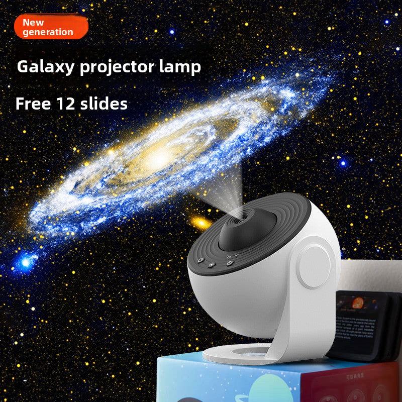 RJ GalaxyGlow Star Projector Lamp with HD Film