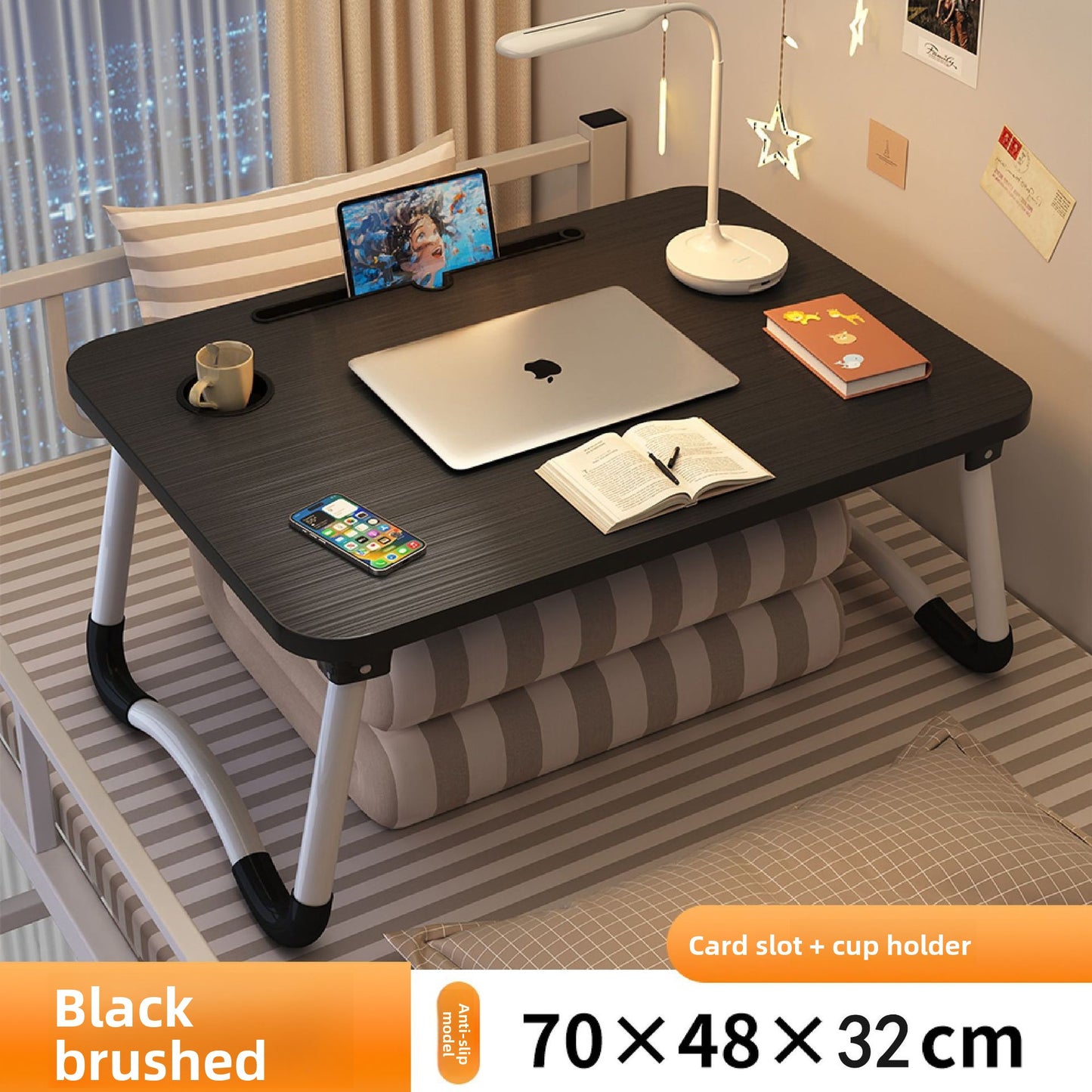 RJ FlexDesk Foldable Study Desk with Storage