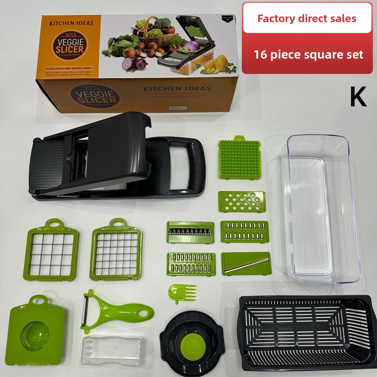 RJ ChopPro 10-in-1 vegetable cutter