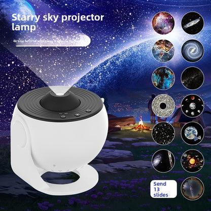 RJ GalaxyGlow Star Projector Lamp with HD Film